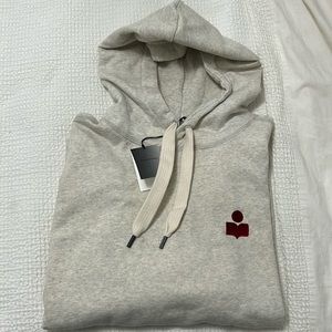 Isabel Marant Embroidered Logo Hoodie
